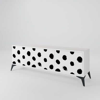 SLIPPING MINUTES 3-Door TV Cabinet