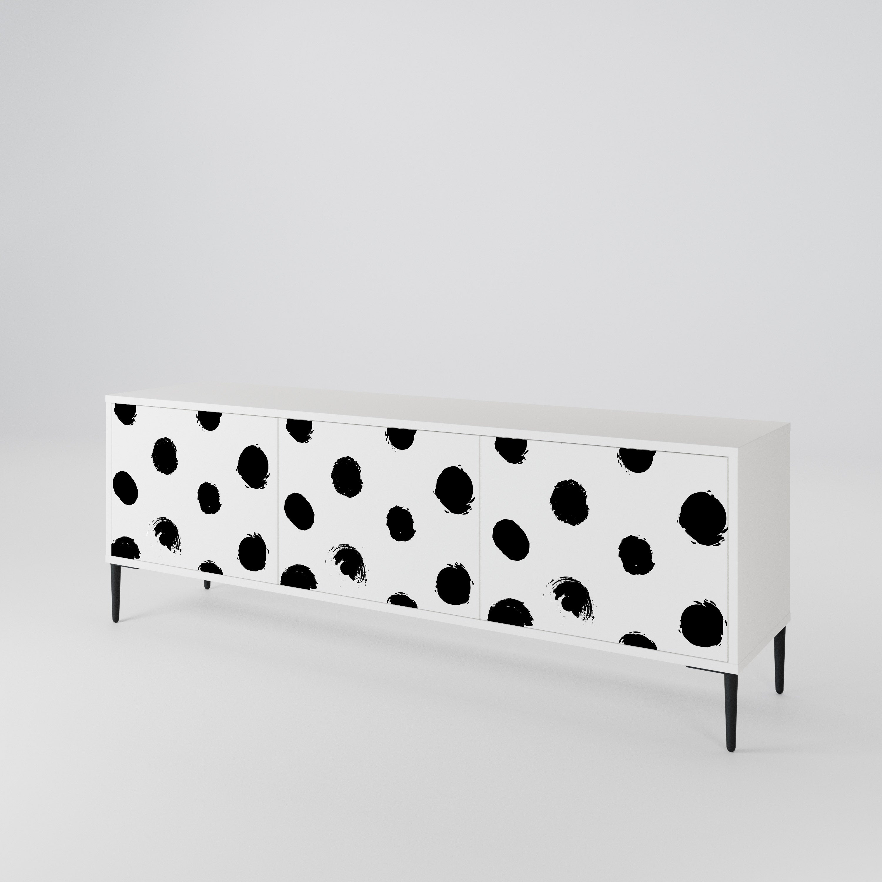 SLIPPING MINUTES 3-Door TV Cabinet