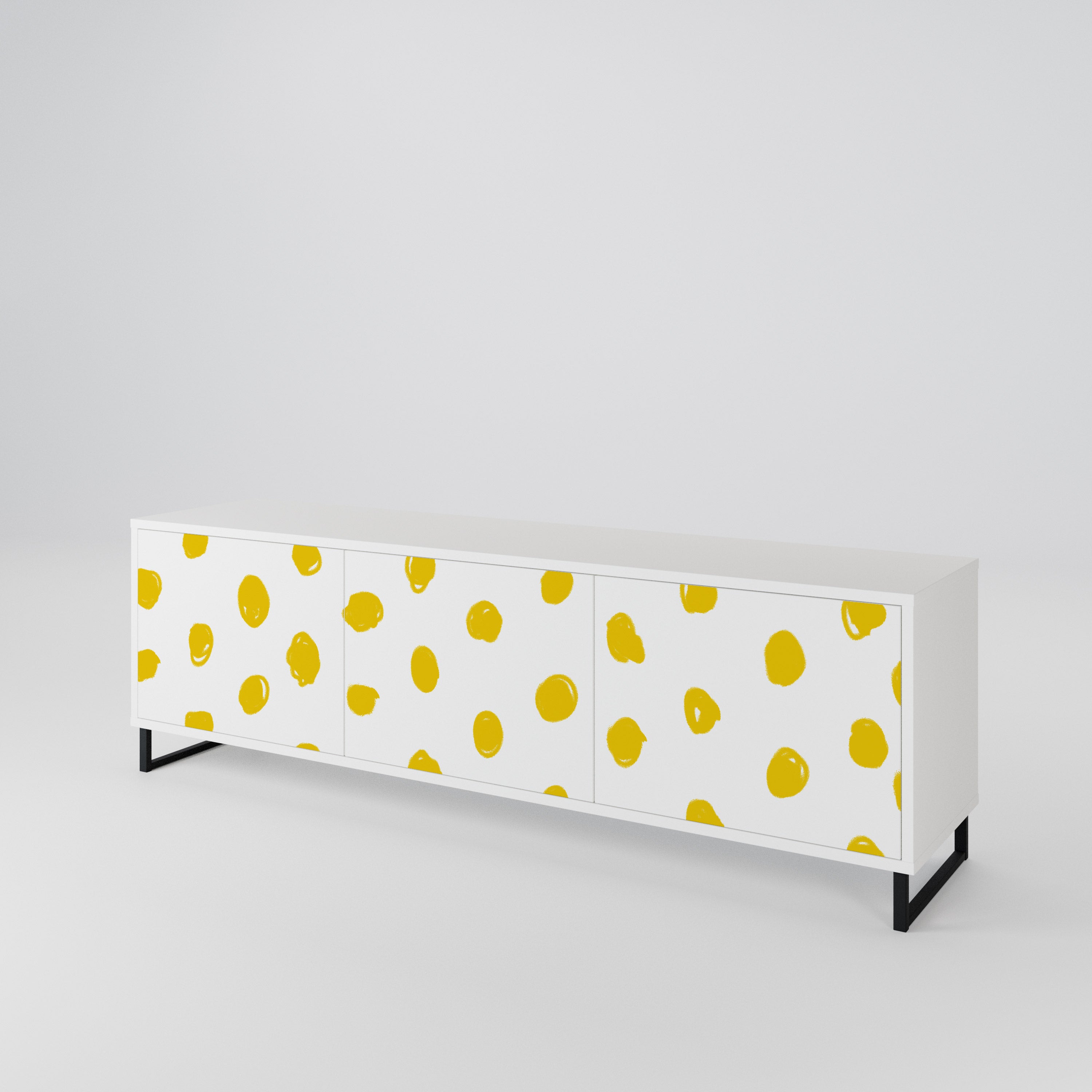 RADIANT REVERIE 3-Door TV Cabinet