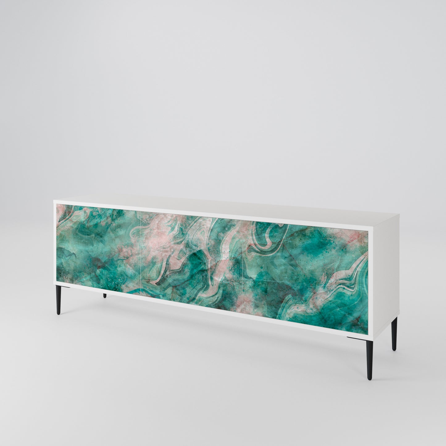 ABSTRACT ALCHEMY 3-Door TV Cabinet