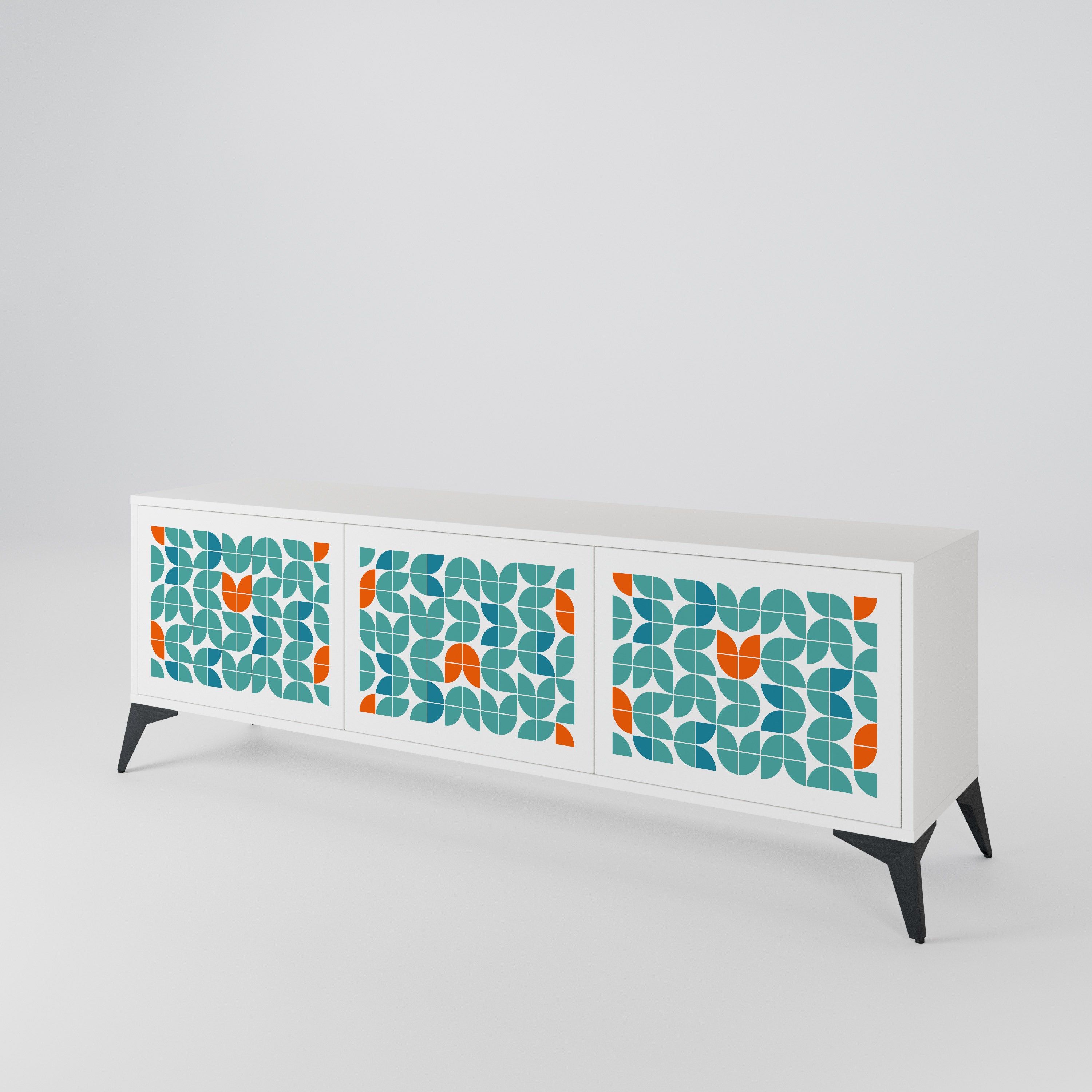 BE THE CHANGE 3-Door TV Cabinet