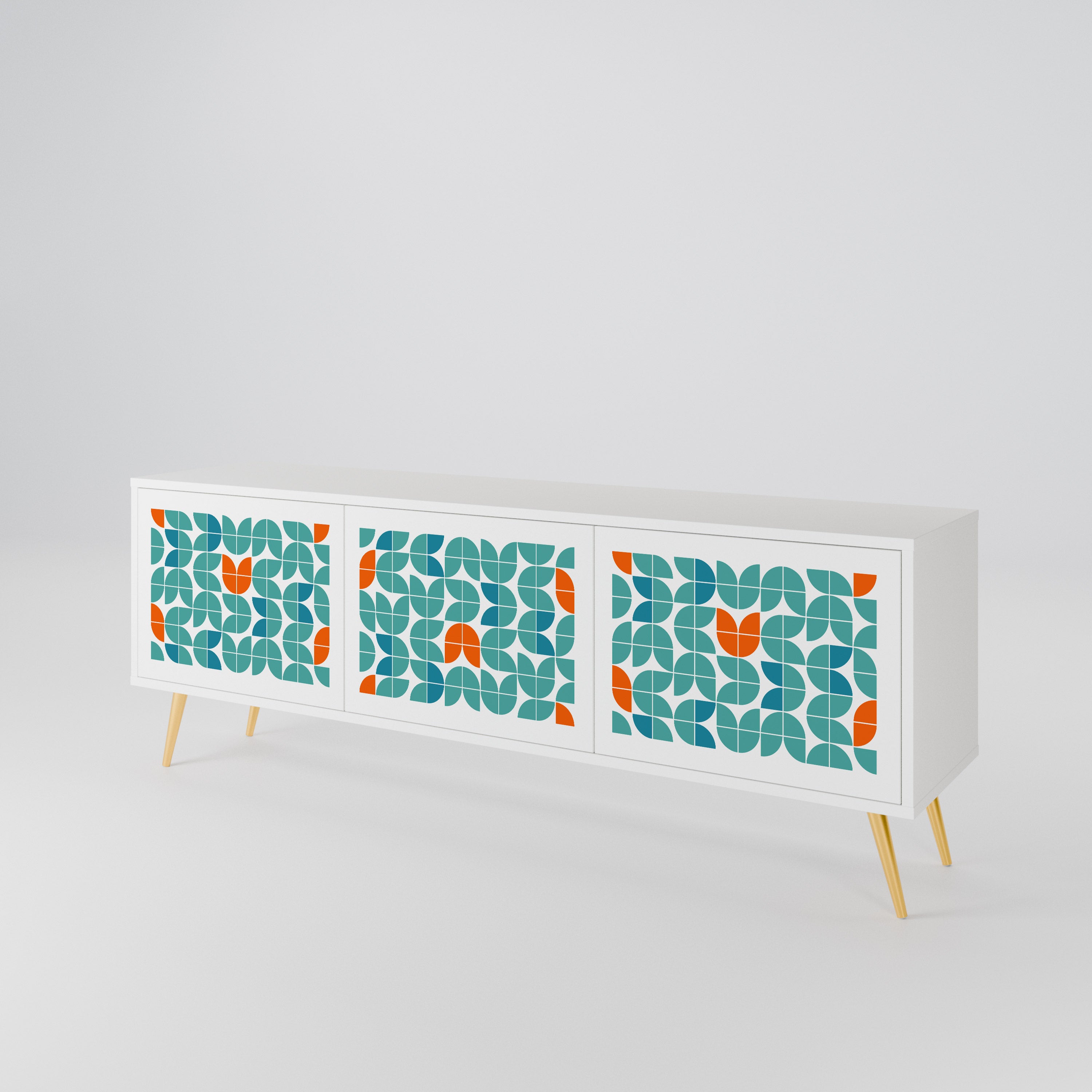 BE THE CHANGE 3-Door TV Cabinet