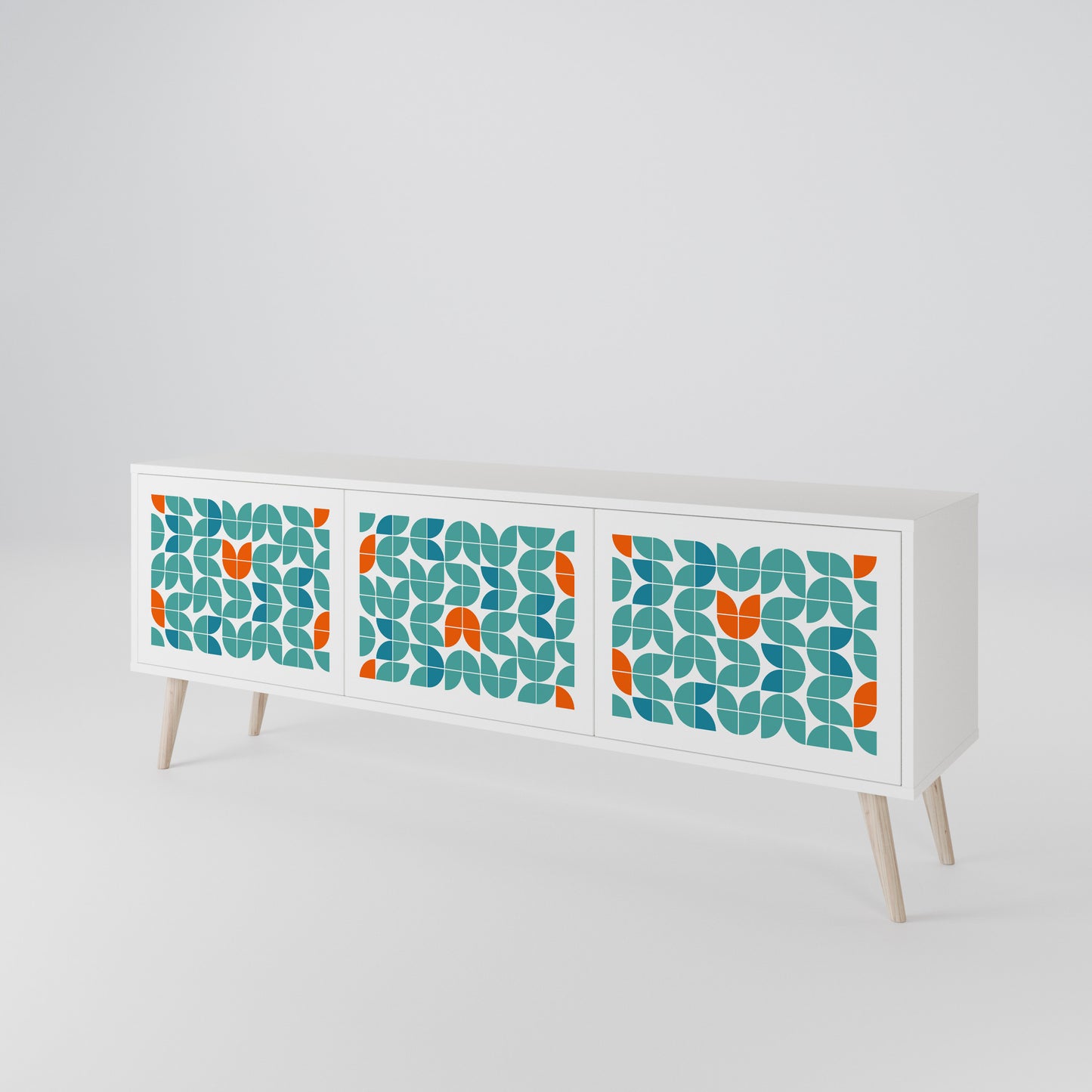 BE THE CHANGE 3-Door TV Cabinet