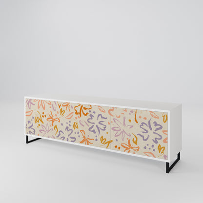 SPRING WHIMSY 3-Door TV Cabinet