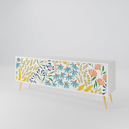 HELLO SPRING 3-Door TV Cabinet