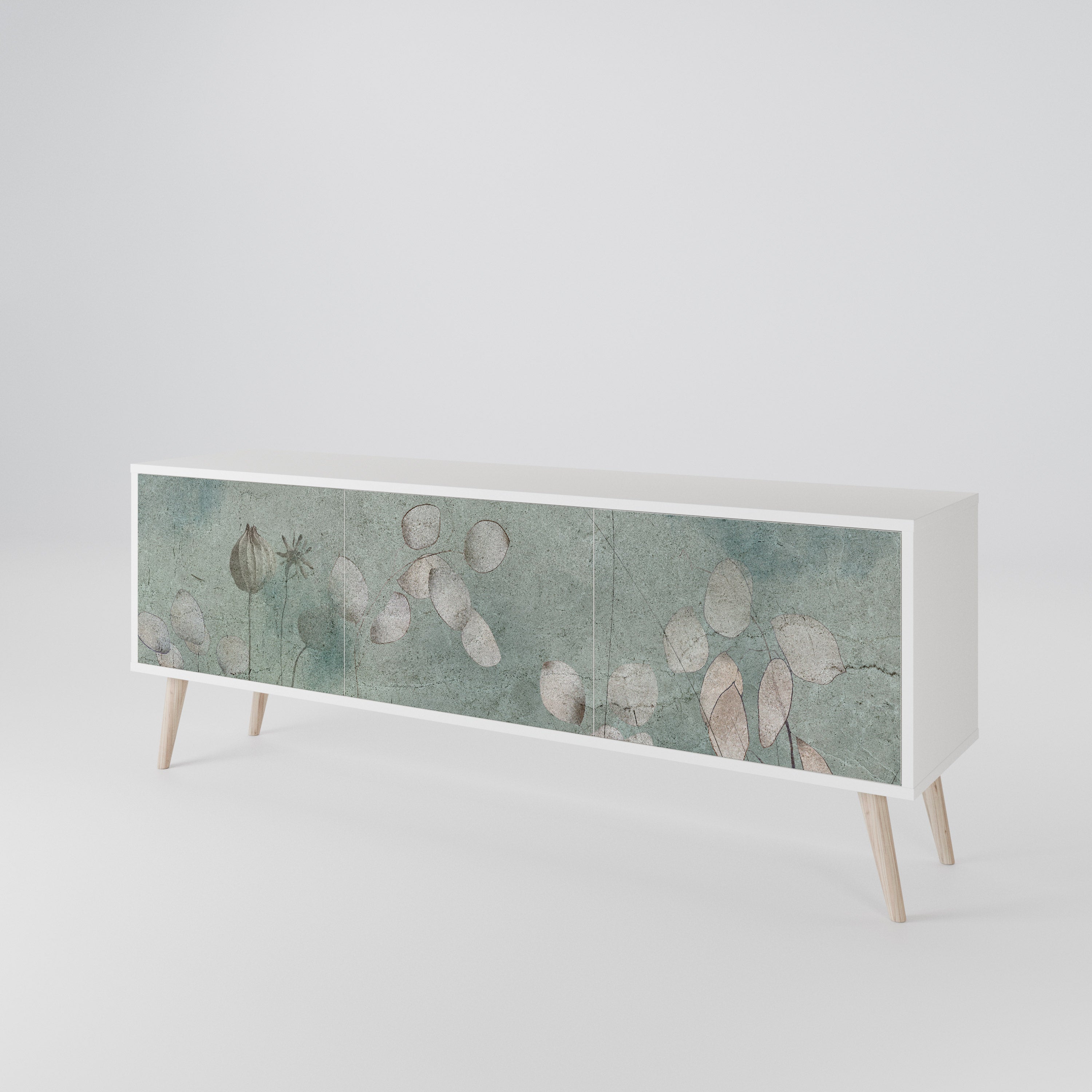 NIGHT LADY 3-Door TV Cabinet