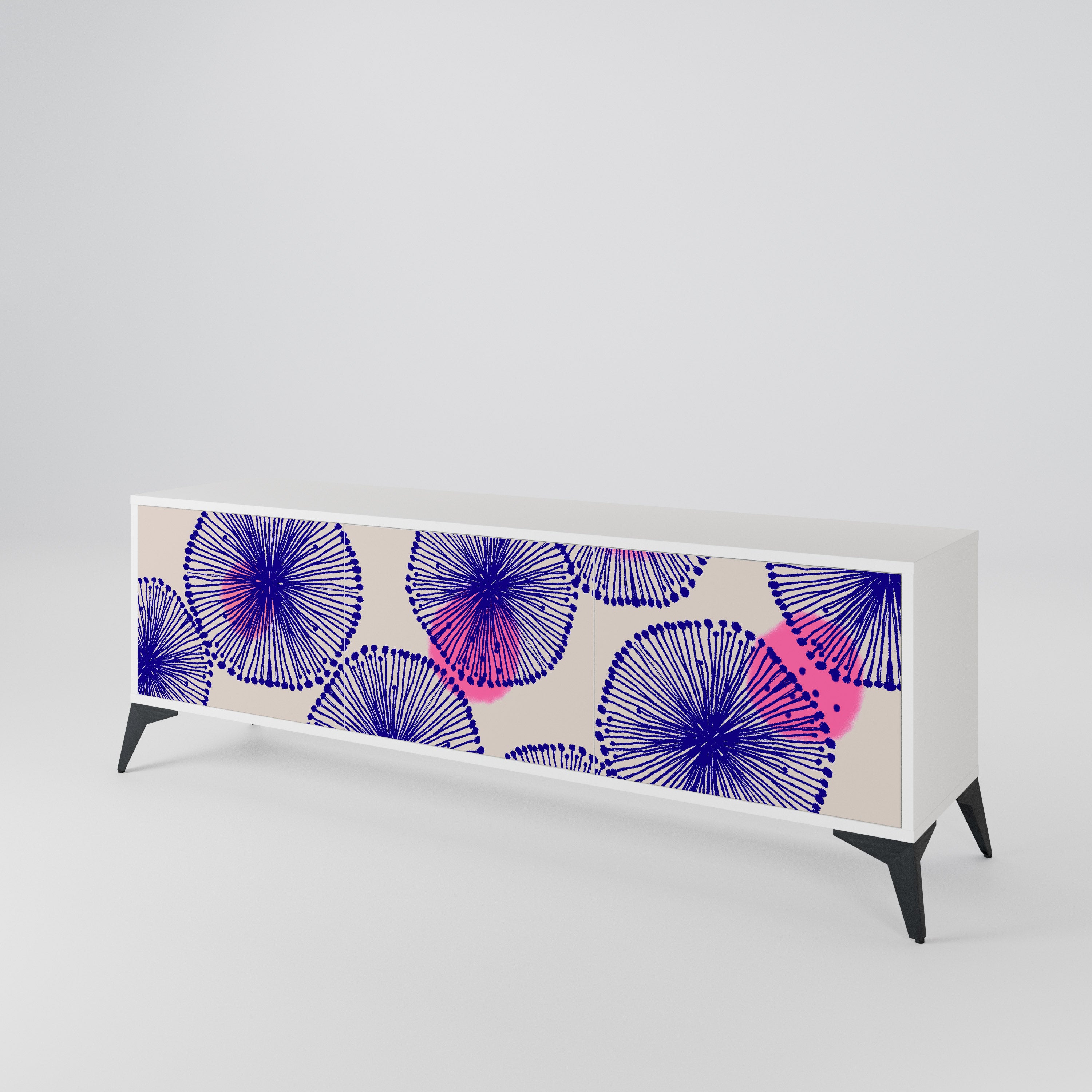 MAGIC NATURE 3-Door TV Cabinet