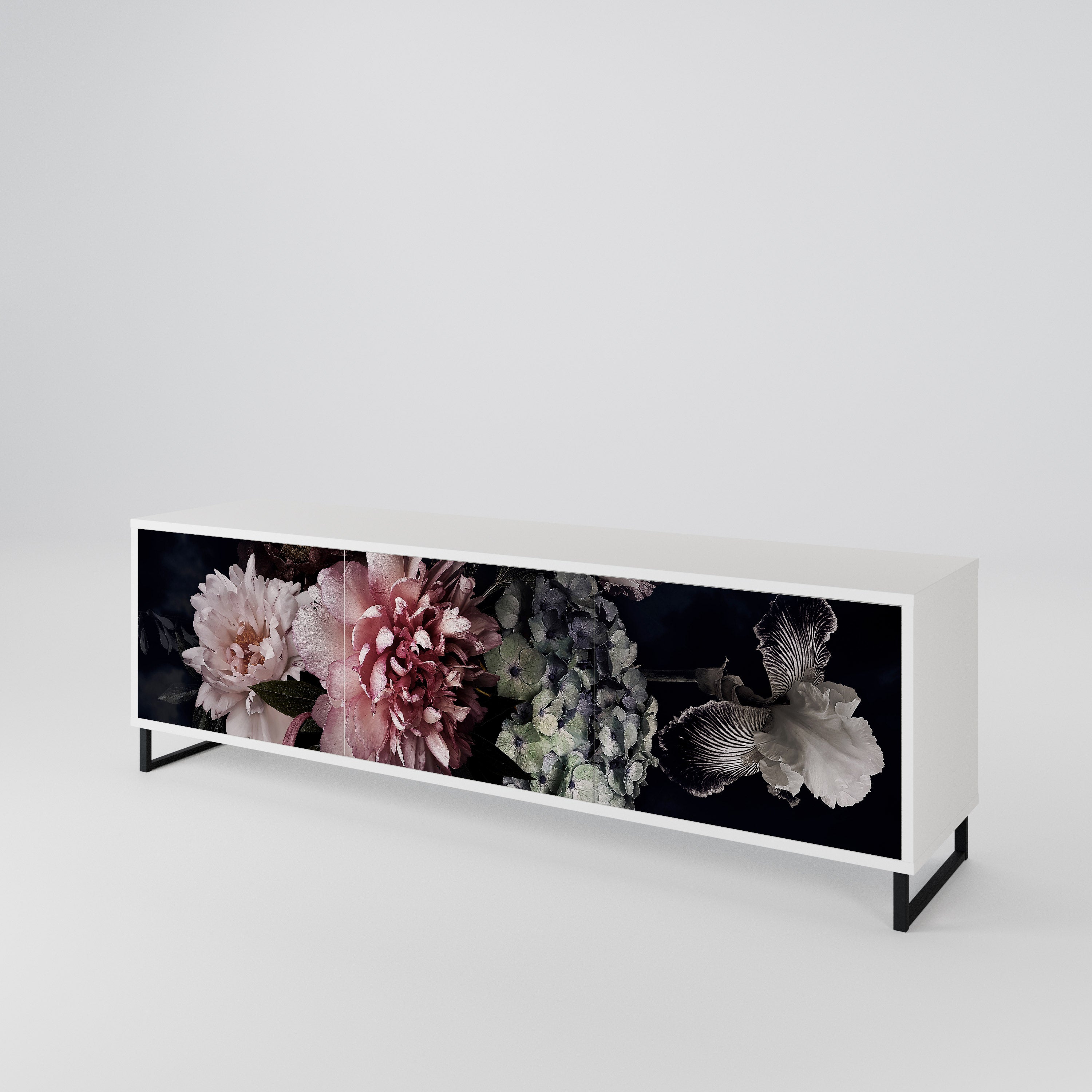 PURE BLOSSOM 3-Door TV Cabinet