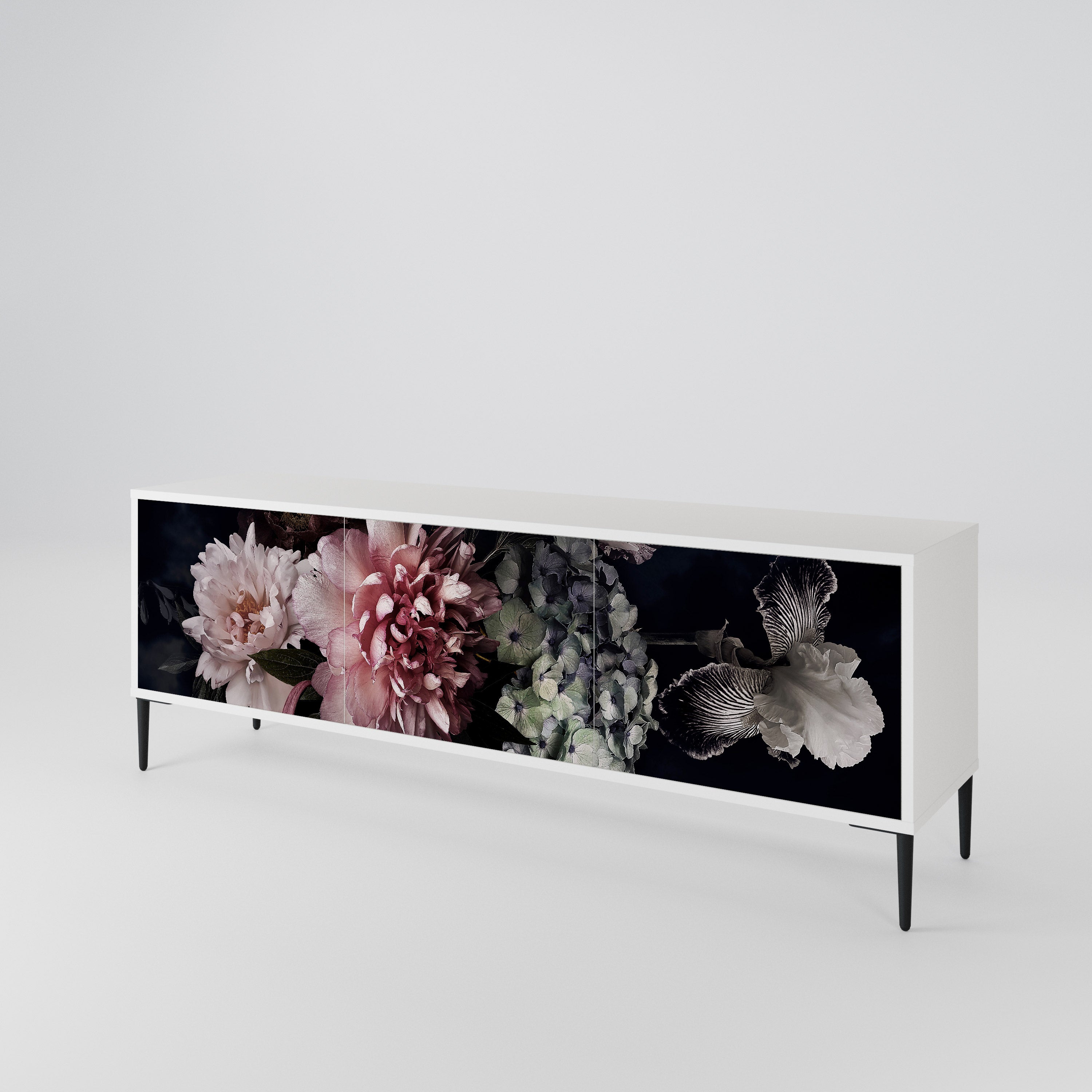 PURE BLOSSOM 3-Door TV Cabinet