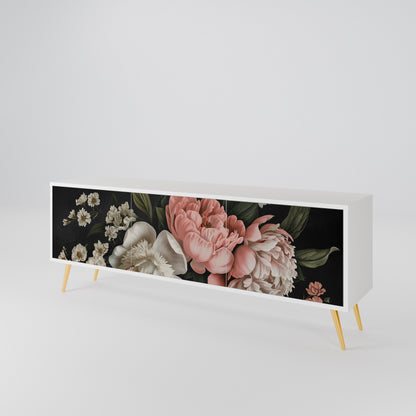 LUSH ELEGANCE 3-Door TV Cabinet