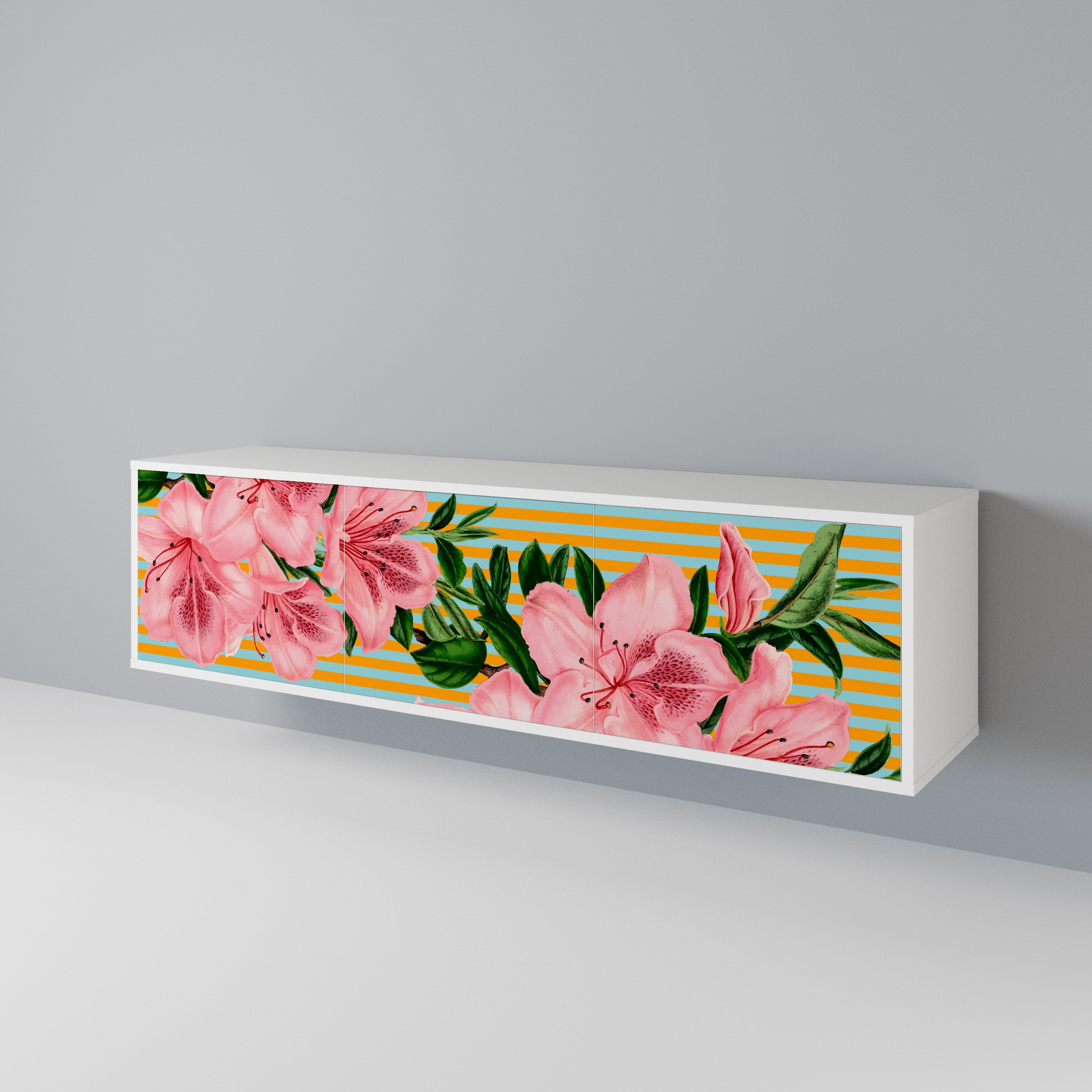 FRAGILE BEAUTY 3-Door TV Cabinet