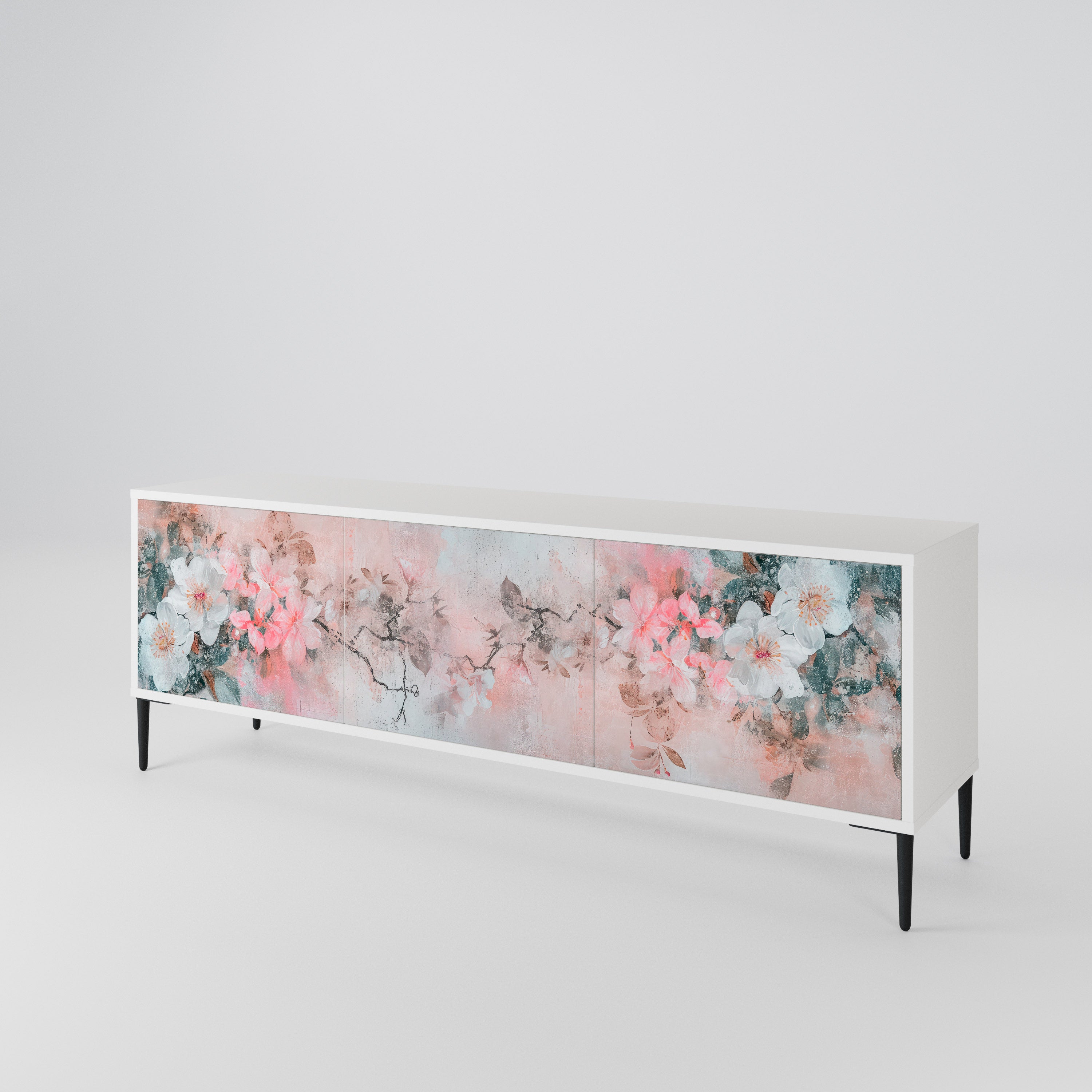 CHERRY BLOSSOM 3-Door TV Cabinet