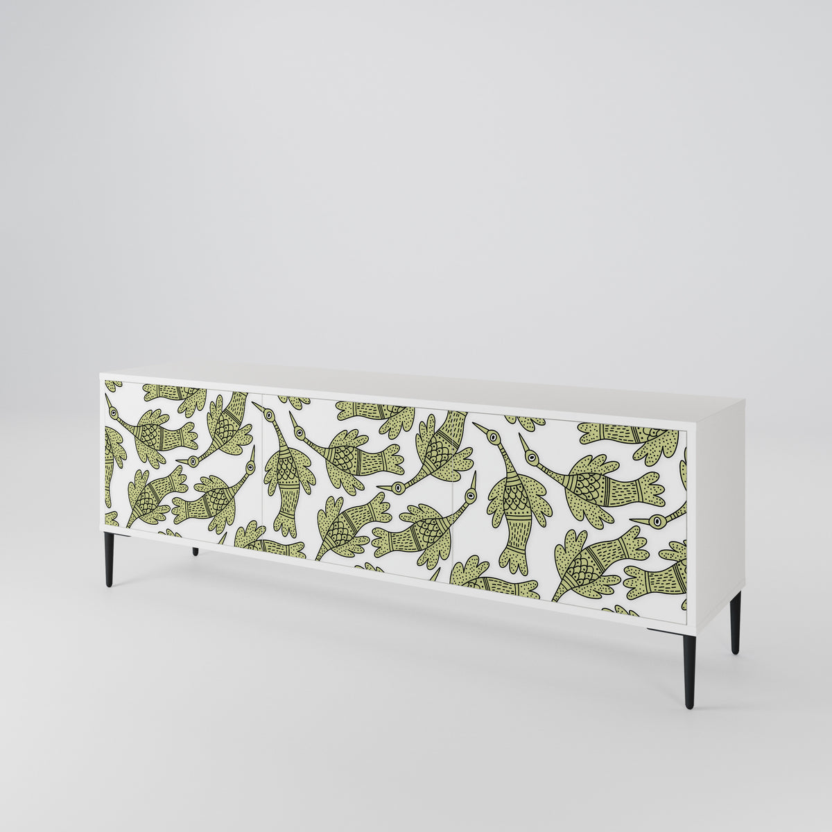 SEEDLING SONGBIRD 3-Door TV Cabinet