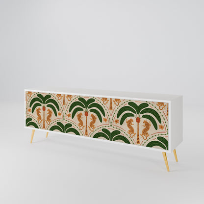 DANCING PREDATORS 3-Door TV Cabinet