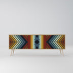 INDIGENOUS ZIGZAG 3-Door TV Cabinet