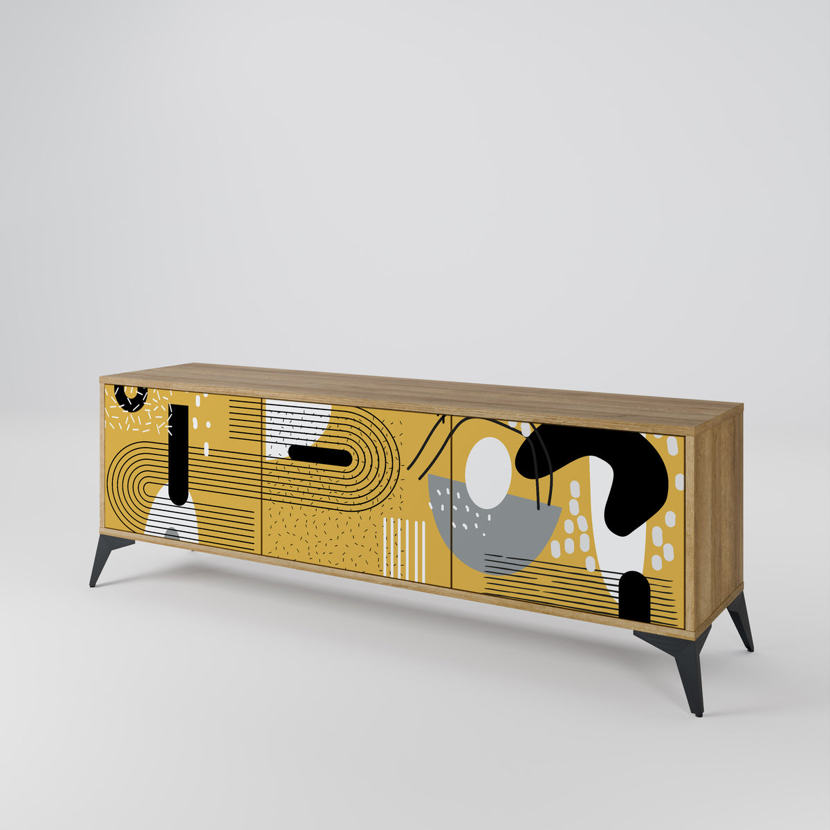 SHAPESHIFT SYMPHONY 3-Door TV Cabinet
