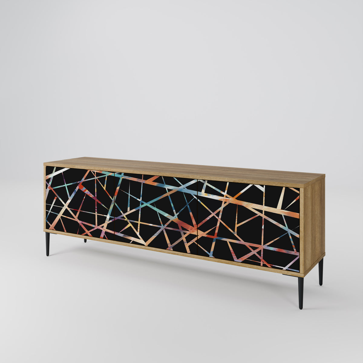 POLYGON VERVE 3-Door TV Cabinet