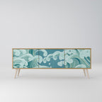 ASIAN SWAY 3-Door TV Cabinet