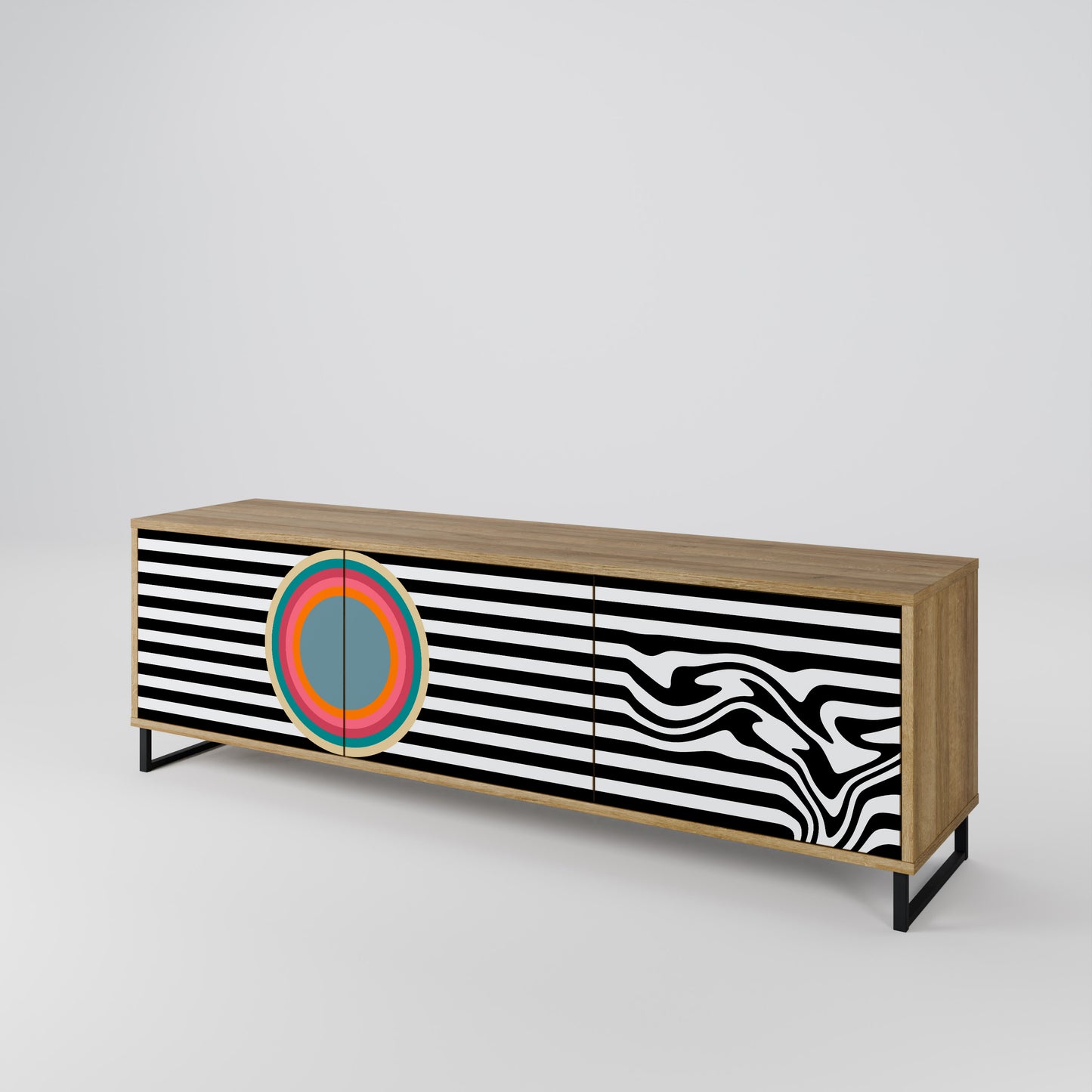 SPECTRA SHOWCASE 3-Door TV Cabinet