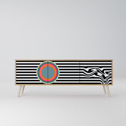 SPECTRA SHOWCASE 3-Door TV Cabinet