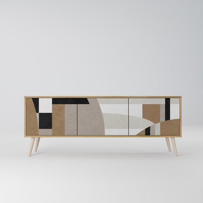 DELICATE MEMENTO 3-Door TV Cabinet