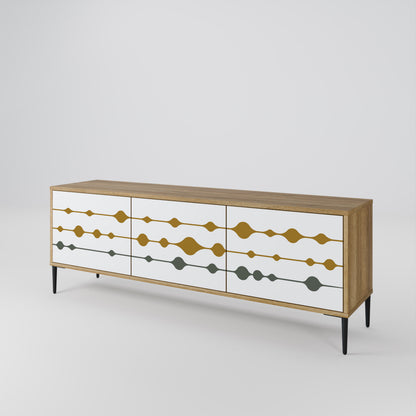 VIVID TONE 3-Door TV Cabinet