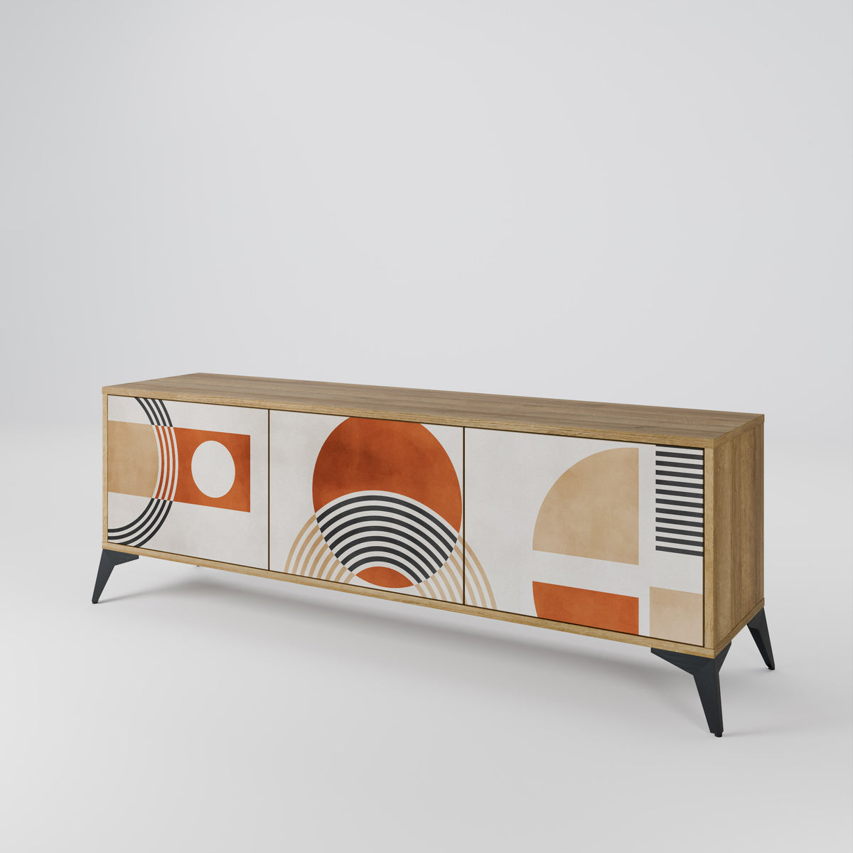 SPACE AROUND 3-Door TV Cabinet