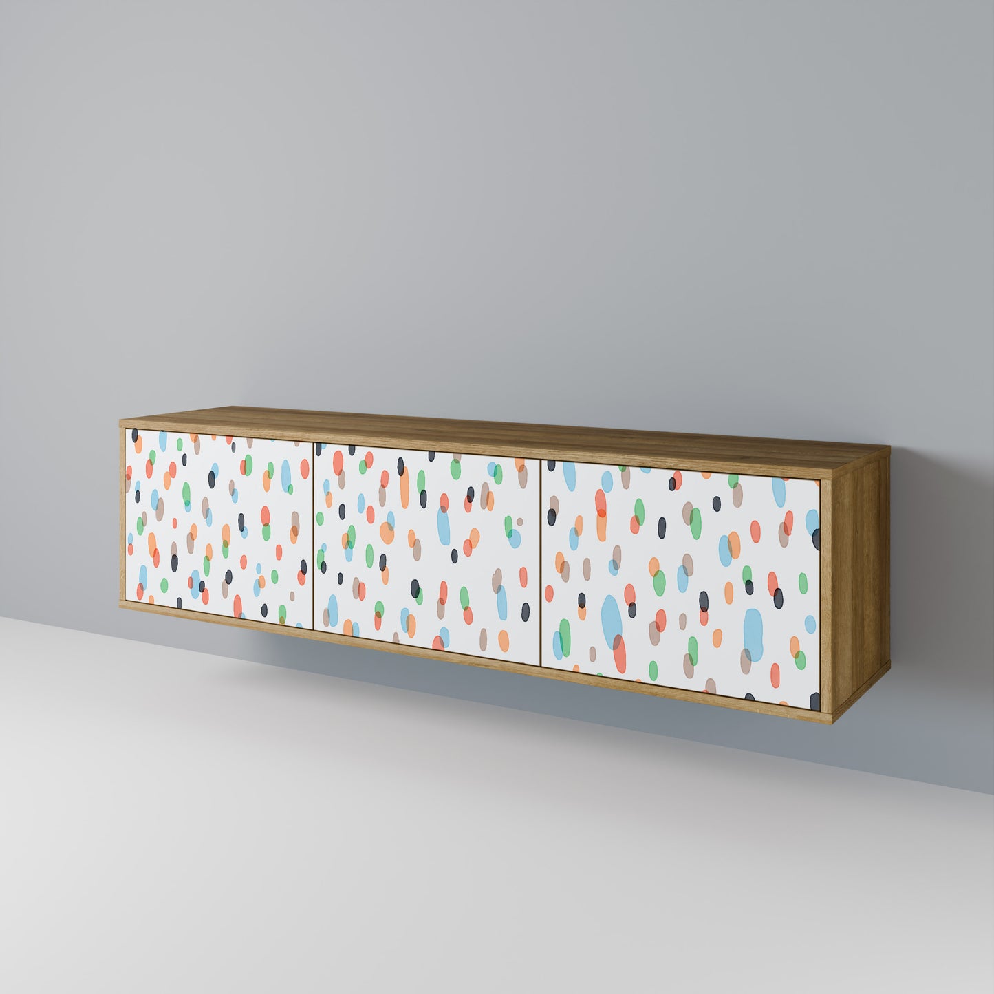 ENERGETIC SPOTS 3-Door TV Cabinet