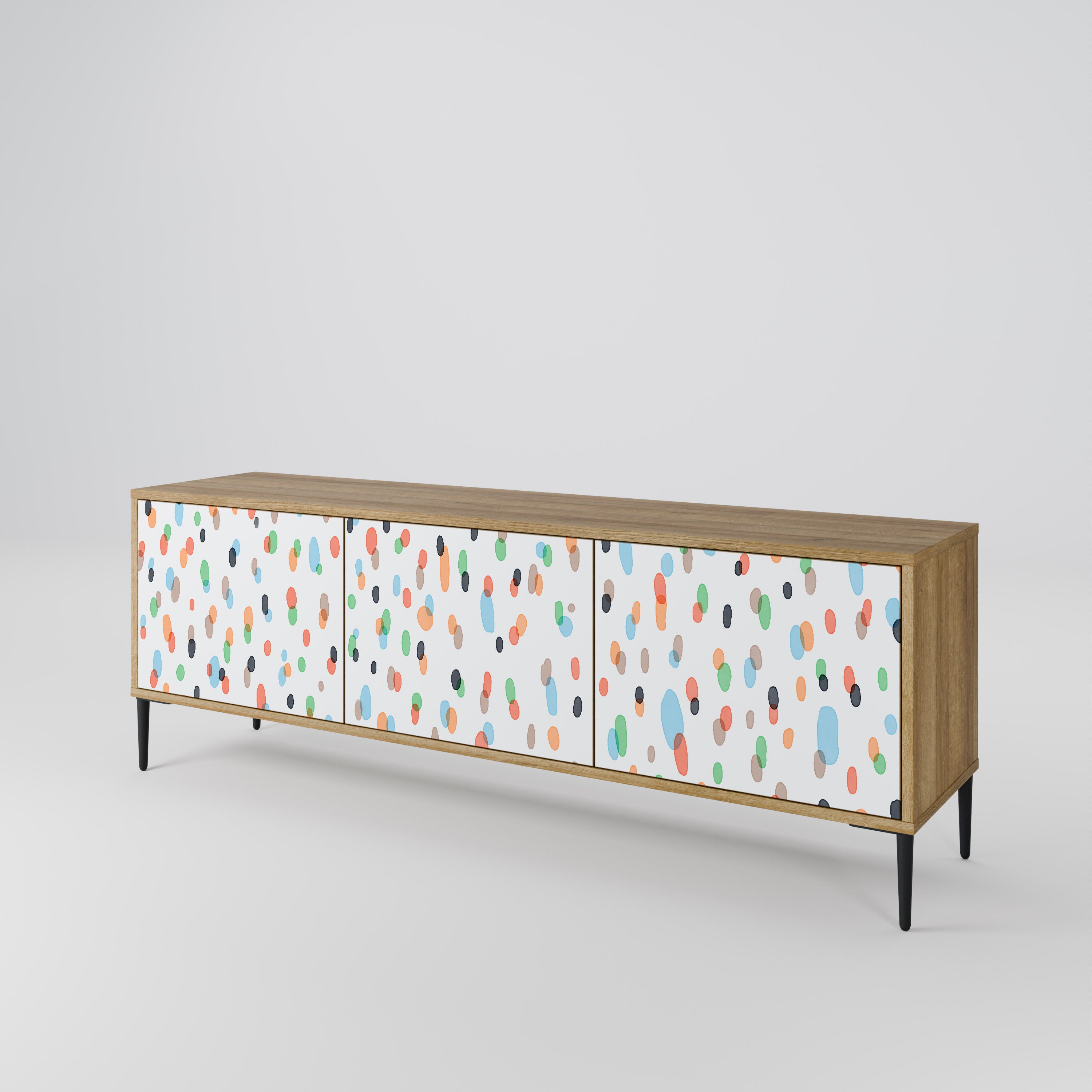 ENERGETIC SPOTS 3-Door TV Cabinet