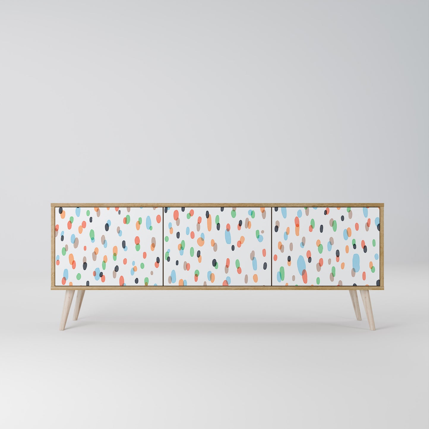 ENERGETIC SPOTS 3-Door TV Cabinet