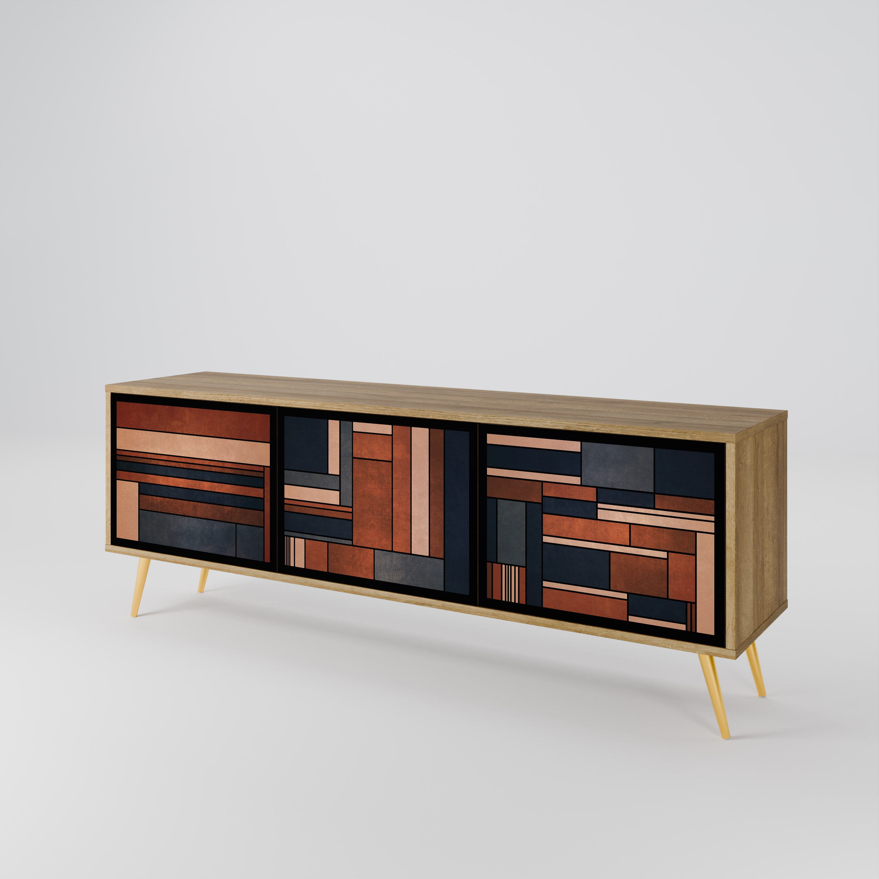 INTREPID FORMATION 3-Door TV Cabinet
