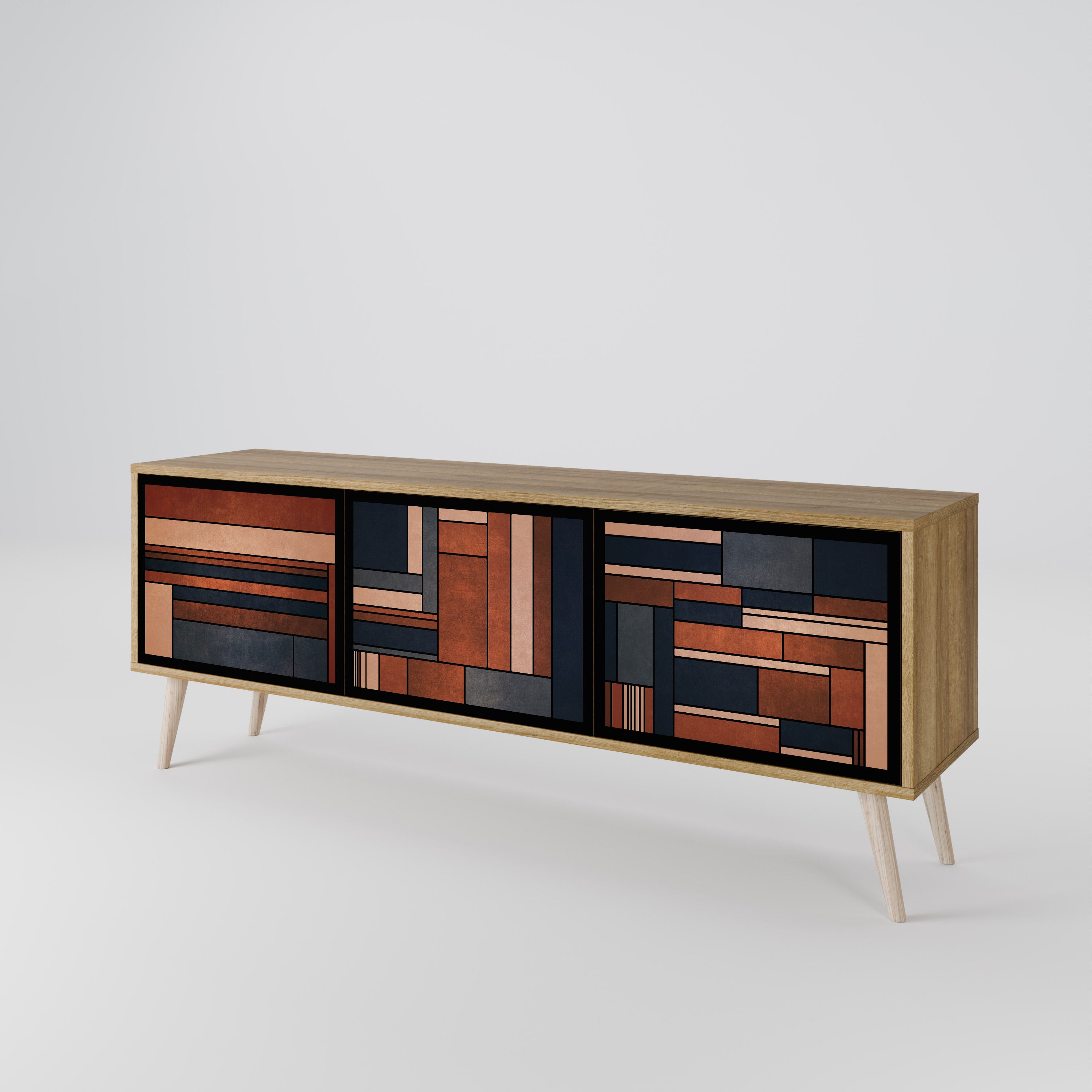 INTREPID FORMATION 3-Door TV Cabinet