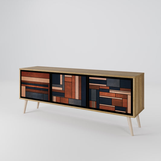 INTREPID FORMATION 3-Door TV Cabinet