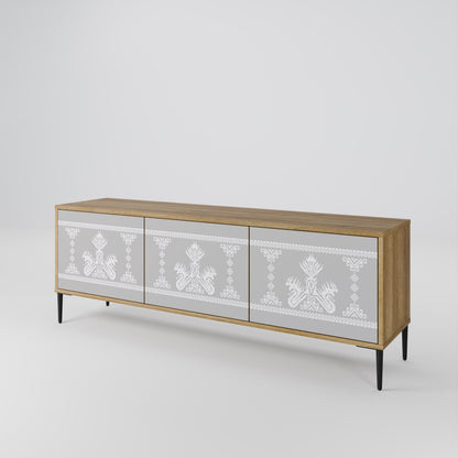 THAI GRAY 3-Door TV Cabinet