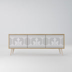 THAI GRAY 3-Door TV Cabinet