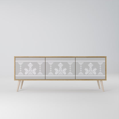 THAI GRAY 3-Door TV Cabinet