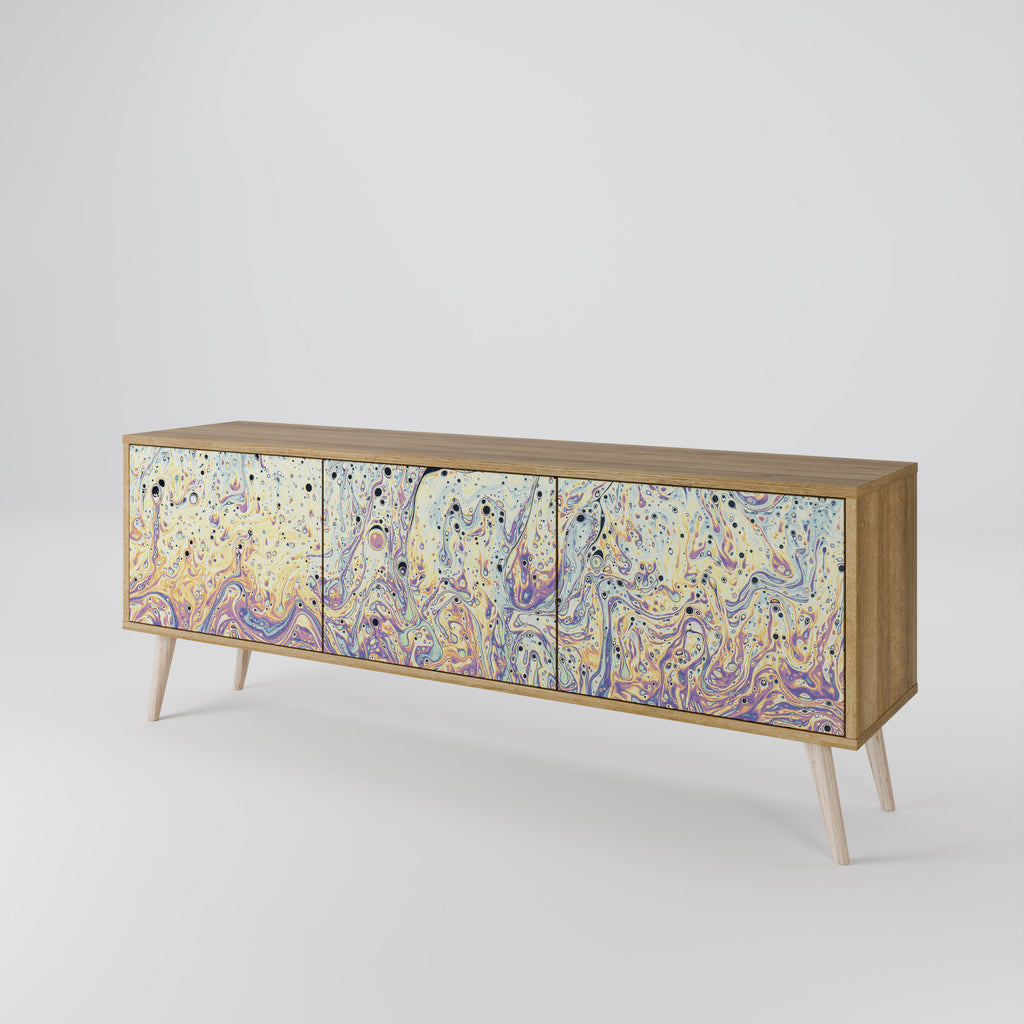 MOSAIC OF COLORS 3-Door TV Cabinet