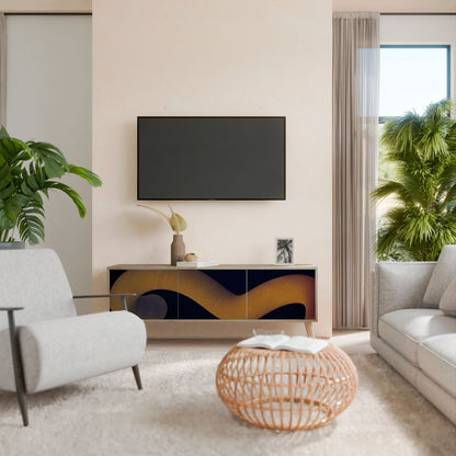 HOLLOW TIME 3-Door TV Cabinet