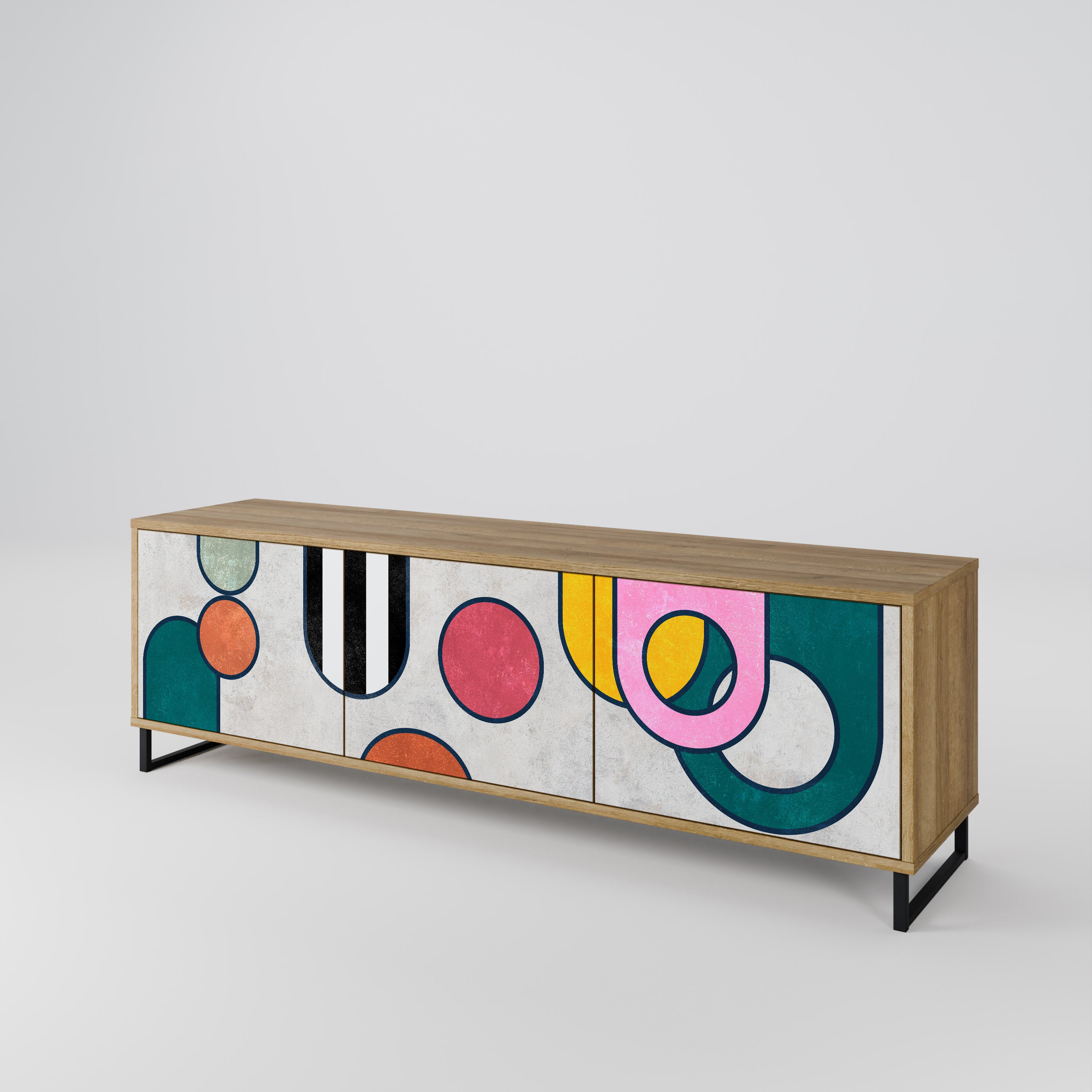 COOL STORY 3-Door TV Cabinet