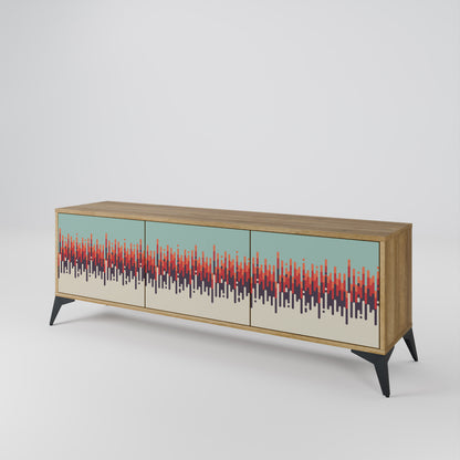 CHROMA CONTOURS 3-Door TV Cabinet
