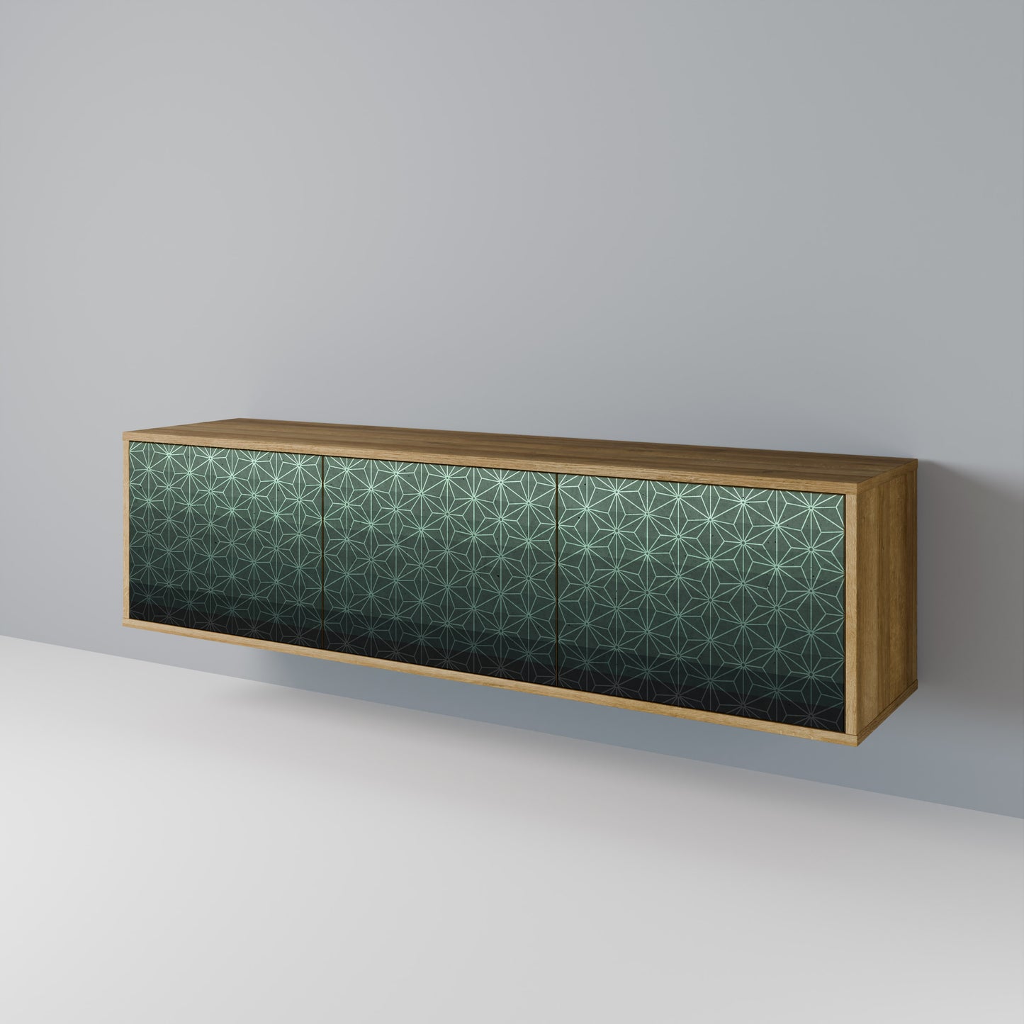 ORNAMENTAL GLIMMER 3-Door TV Cabinet