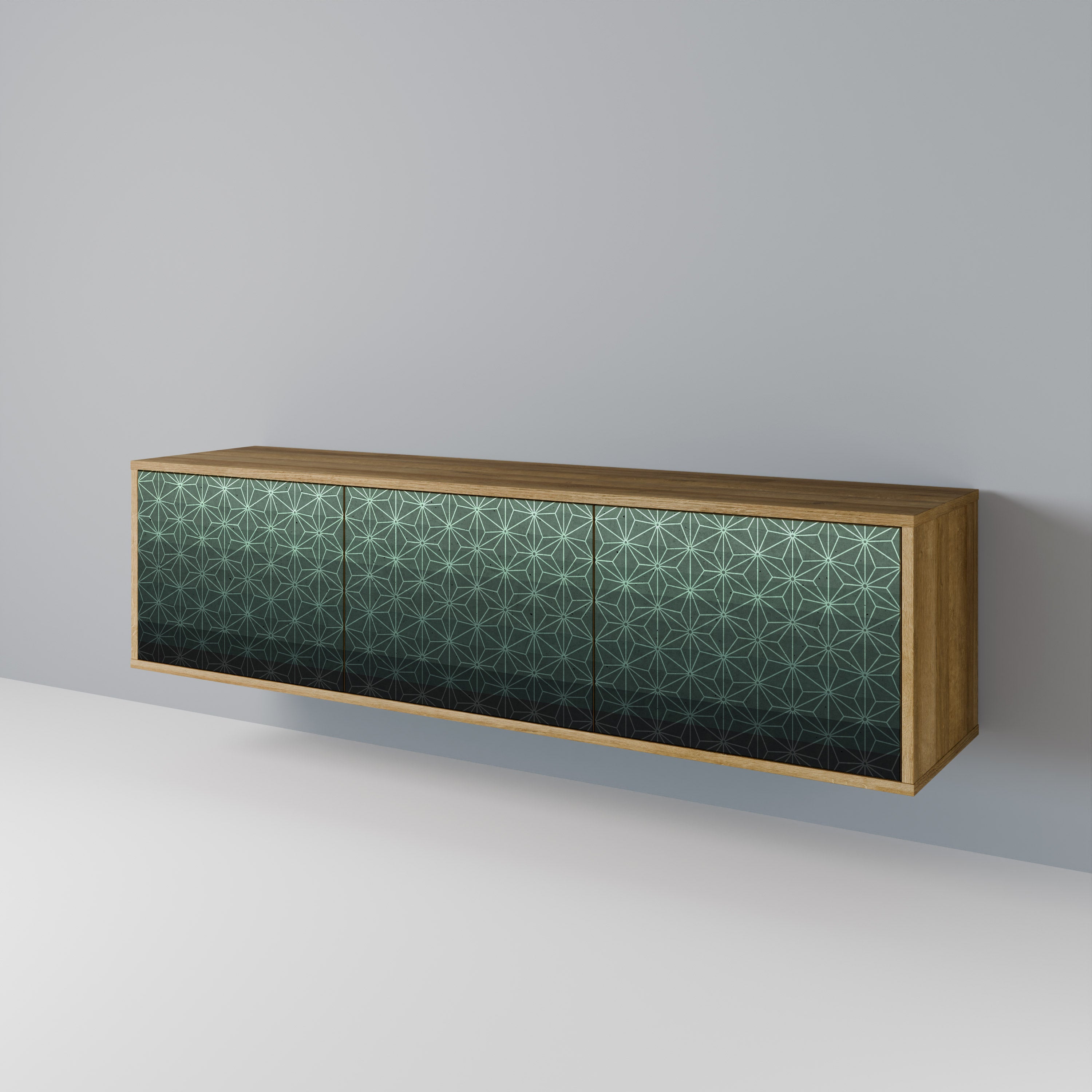ORNAMENTAL GLIMMER 3-Door TV Cabinet
