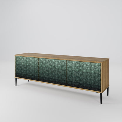 ORNAMENTAL GLIMMER 3-Door TV Cabinet