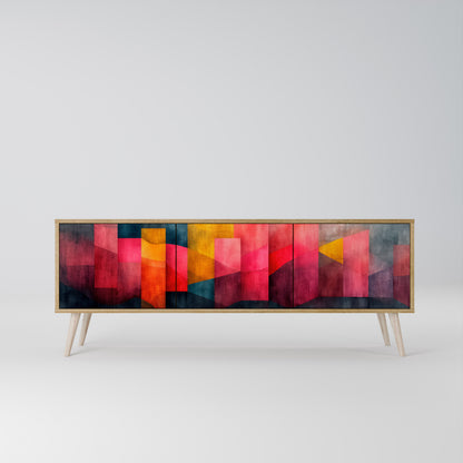 COLORFUL SOUNDS 3-Door TV Cabinet