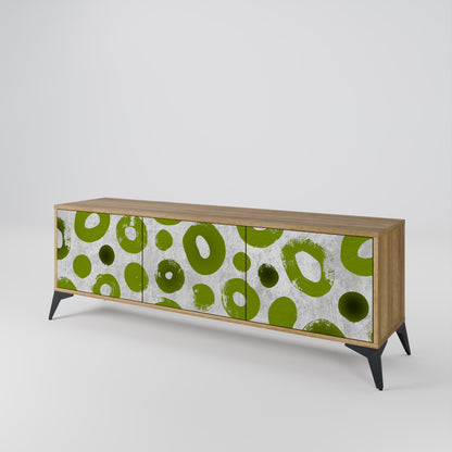 GREEN RHAPSODY 3-Door TV Cabinet