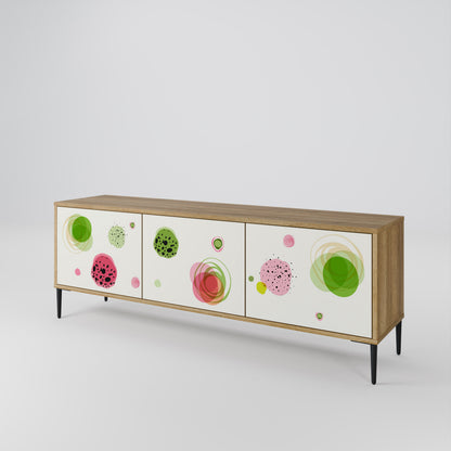 COLORFUL COSMOS 3-Door TV Cabinet