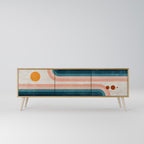TWO HALVES 3-Door TV Cabinet