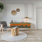 SIMPLE SOLUTIONS 3-Door TV Cabinet
