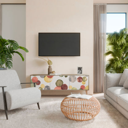 FLEETING HAPPINESS 3-Door TV Cabinet