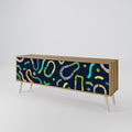 CONTRAST DANCE 3-Door TV Cabinet